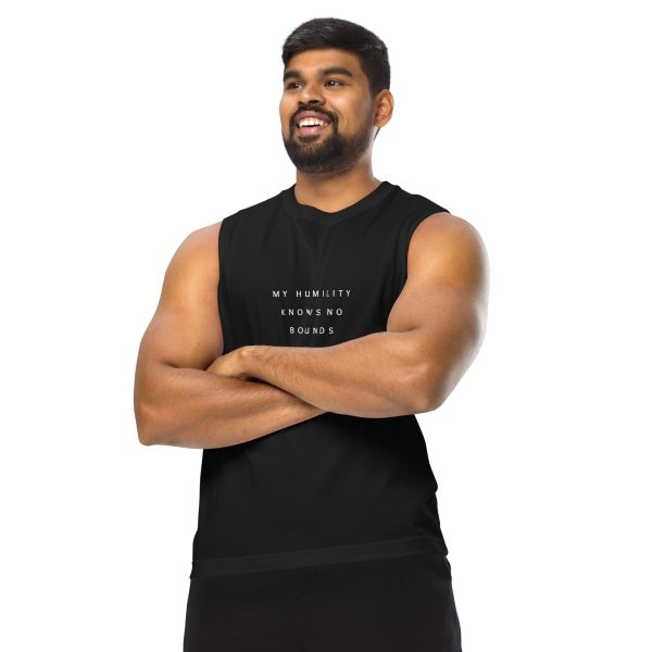 "My Humility Knows No Bounds" Muscle Shirt - Image 2