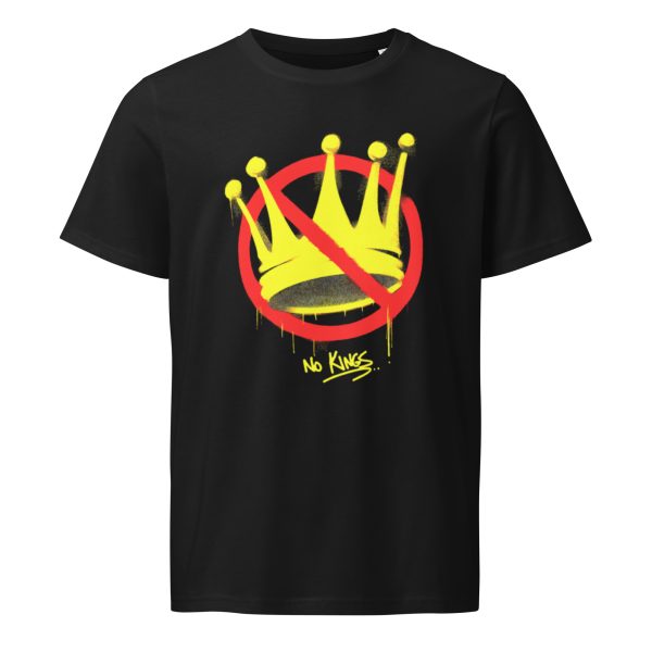 NO KINGS - Unisex organic mid-light t-shirt - Image 2