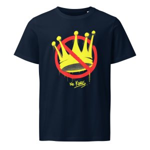 NO KINGS - Unisex organic mid-light t-shirt