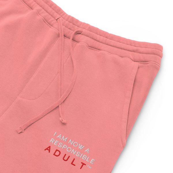 I Am Now A Responsible Adult - Unisex pigment-dyed sweatpants - Image 7