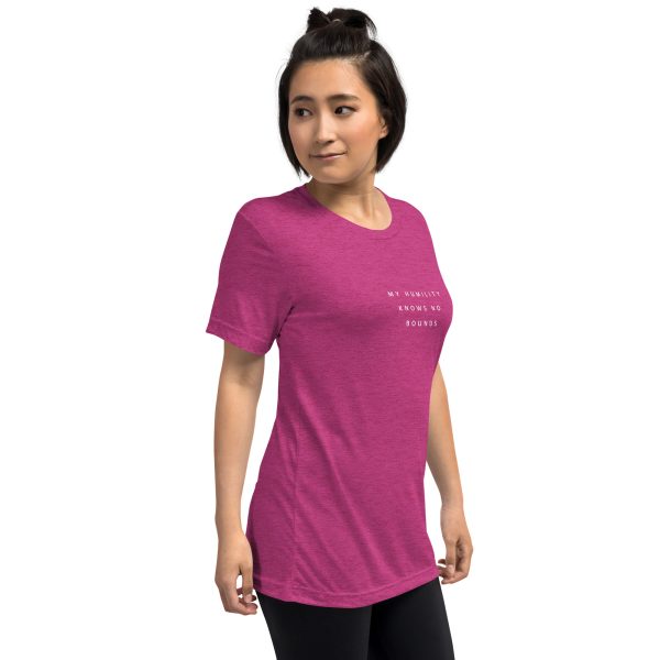 "My Humility Knows No Bounds" Short sleeve t-shirt - Image 29