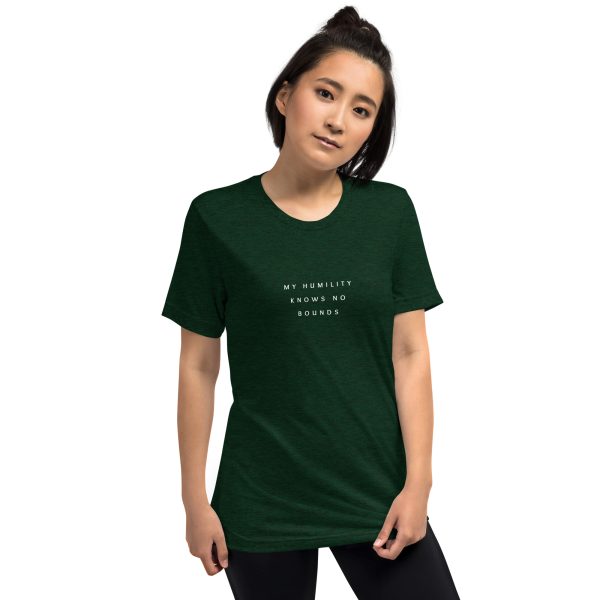 "My Humility Knows No Bounds" Short sleeve t-shirt - Image 9