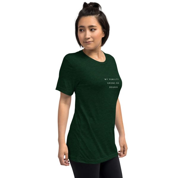 "My Humility Knows No Bounds" Short sleeve t-shirt - Image 11