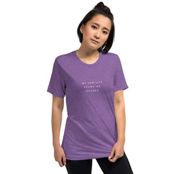 "My Humility Knows No Bounds" Short sleeve t-shirt - Image 33