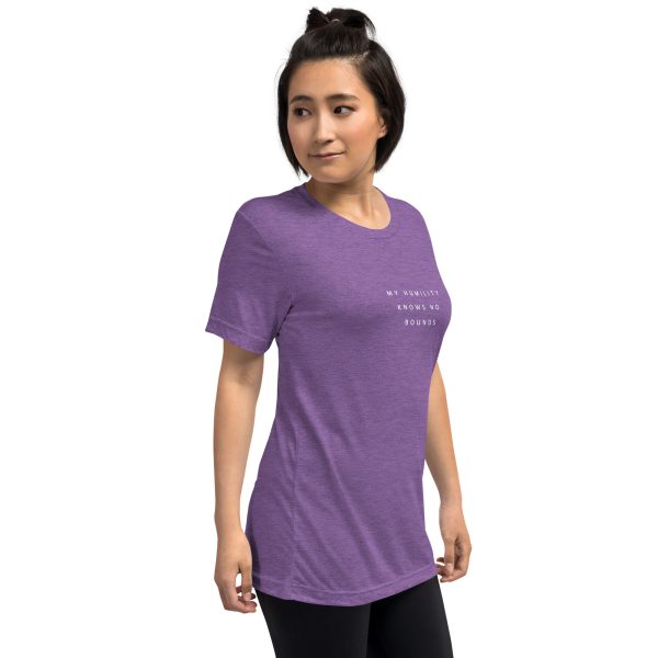 "My Humility Knows No Bounds" Short sleeve t-shirt - Image 35