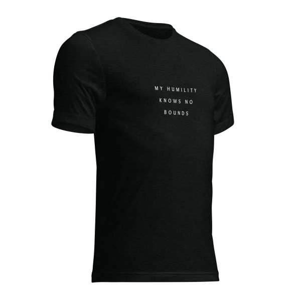 "My Humility Knows No Bounds" Short sleeve t-shirt - Image 2