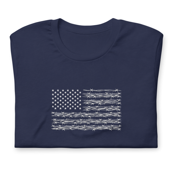 US Barbed Wire Flag - Image 4
